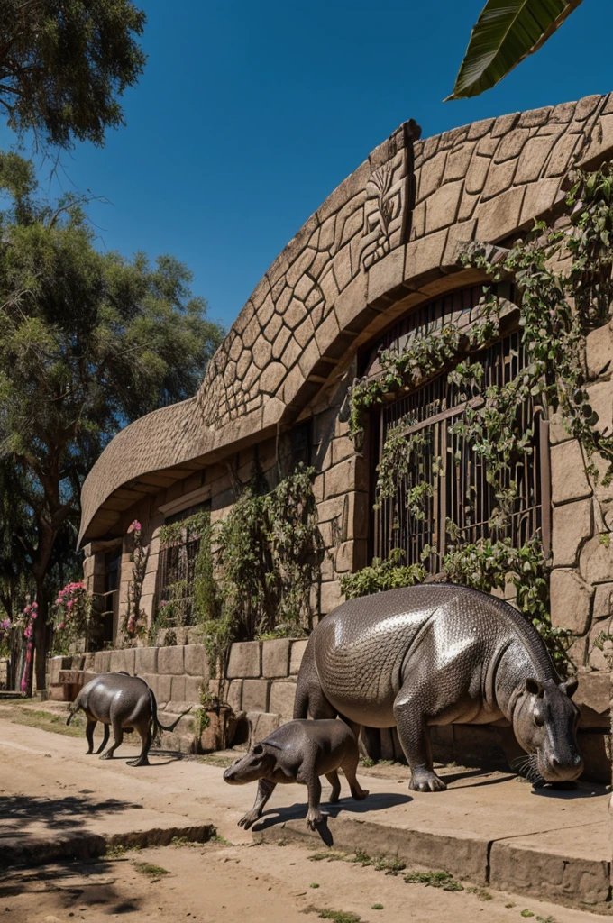 snake, hippopotamus, spider, Alebrije, raton, very, nutria