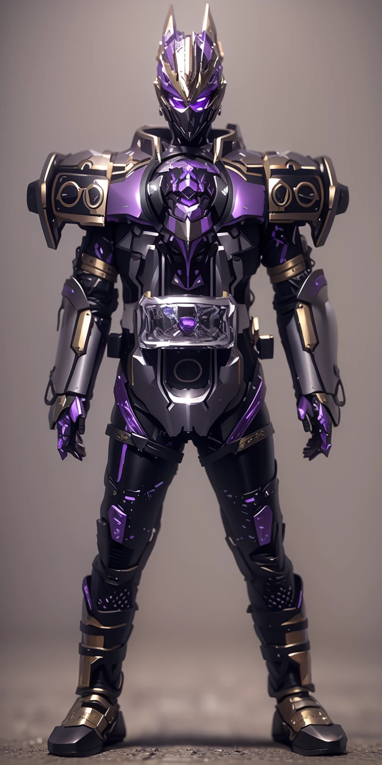 The color changes to purple diamond and gold，Some purple and gold（Ensure its layering and armor texture，Purple is the main color，Add some gold for decoration，Because of the extremely thick armor texture，Make it look more like a mechanical armor，Can have very strong sharpness）