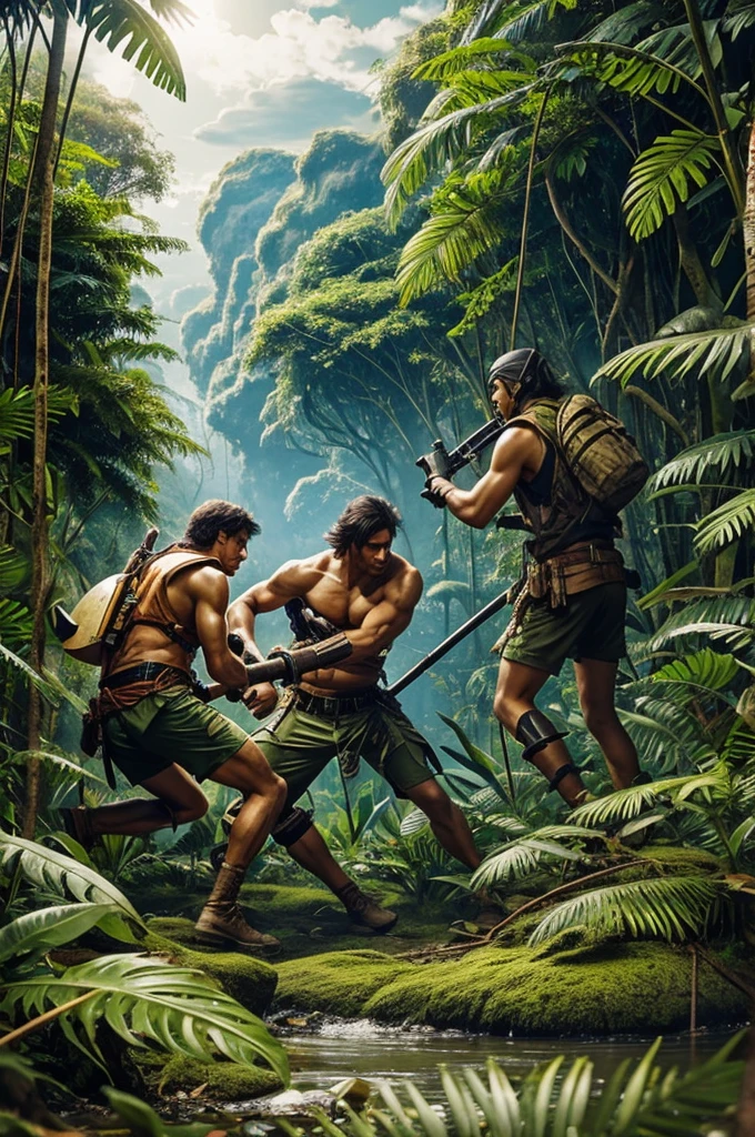 Battle in the jungle