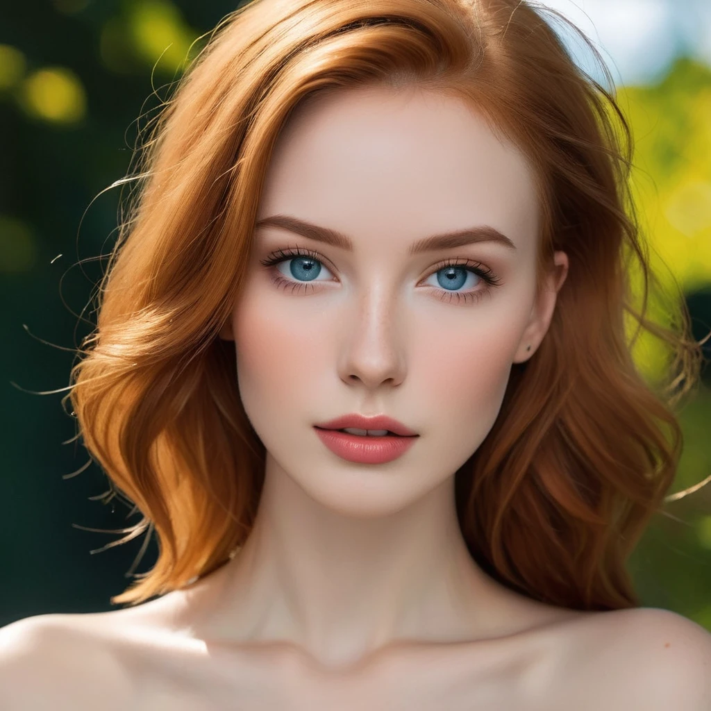 Stacey, A tall, young woman, 22 years old, with long shoulders, athletic, lanky female, a strong build and long, freckles, strawberry blonde hair, freckles. Her skin is pale, toned arms, and a muscular midsection. long legs, She has small breasts, well defined chest, and soft thighs, giving her a delicate and graceful appearance. Her overall look is average in terms of attractiveness, with features that blend in rather than stand out, sitting on a park bench, asymmetrical, bodycon,skirt, Tank top , minimalist art, abstract, bold colors, 1girl, beautiful detailed eyes, beautiful detailed lips, extremely detailed face, long eyelashes, portrait, digital painting, oil painting, acrylic, vibrant colors, vivid colors, high contrast, dramatic lighting, cinematic lighting, dramatic shadows, minimalist background, geometric shapes, clean composition, surreal, dreamlike, impressionistic, hyperrealistic, photorealistic, 8k, highres, best quality, masterpiece, symmetrical