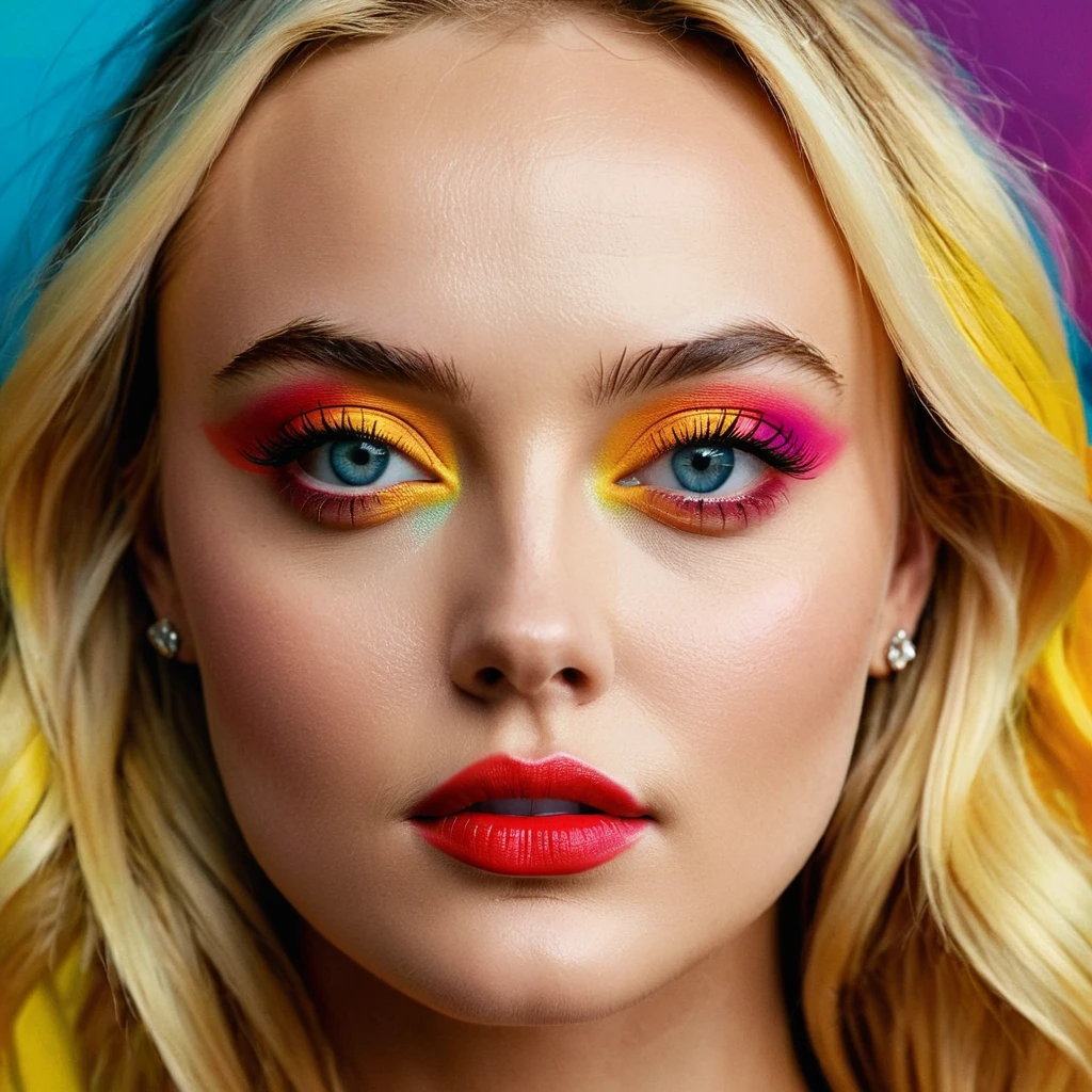 Young woman leighton Meester, Alicia Vikander blonde hair girl, Dakota Fanning,minimalist art, abstract, bold colors, 1girl, beautiful detailed eyes, beautiful detailed lips, extremely detailed face, long eyelashes, portrait, digital painting, oil painting, acrylic, vibrant colors, vivid colors, high contrast, dramatic lighting, cinematic lighting, dramatic shadows, minimalist background, geometric shapes, clean composition, surreal, dreamlike, impressionistic, hyperrealistic, photorealistic, 8k, highres, best quality, masterpiece, symmetrical