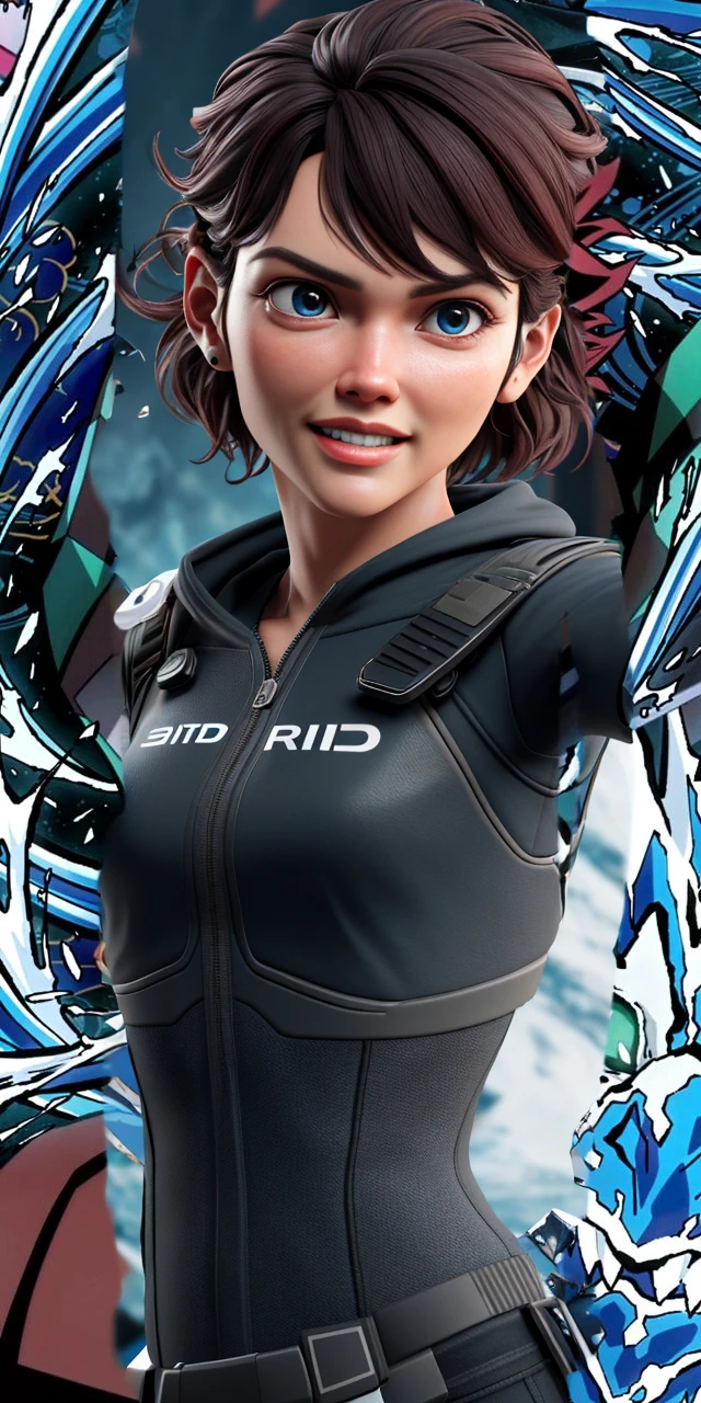 Make it 3d realistic ,ultra hd,8k