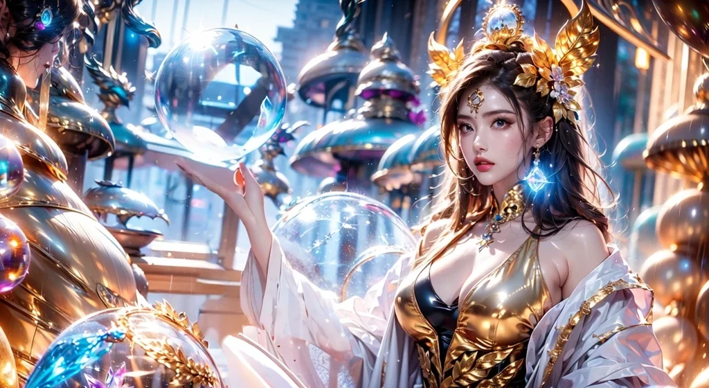 background、Crystal Jade、White sleeves