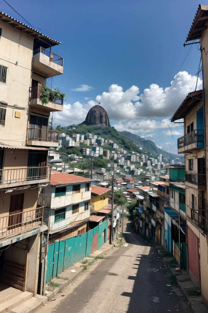 favela do rio in 8k with bandits
