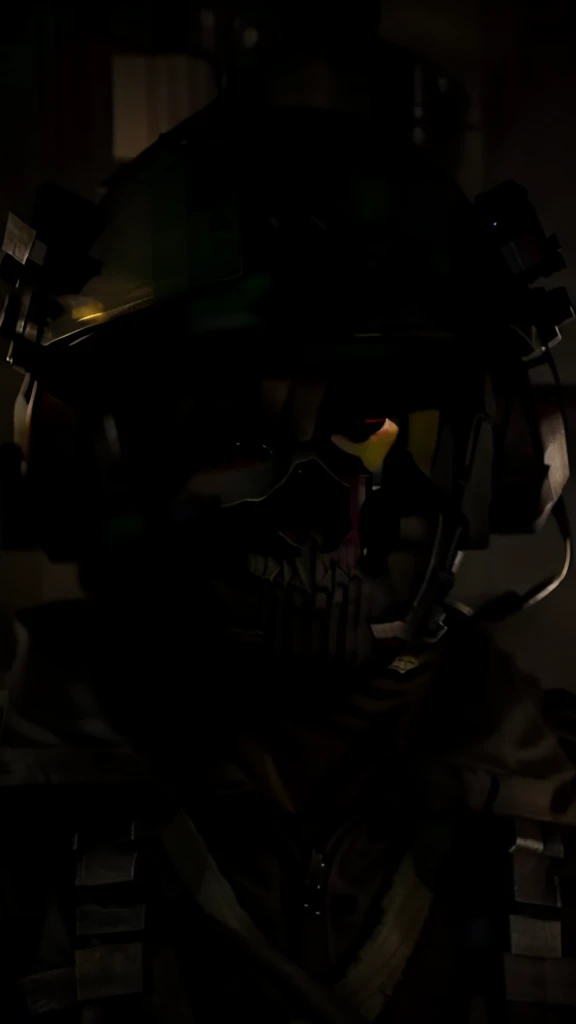 phantom_night war, looking at the camera, gpnvg-18, 正面_To view, looking at To viewer, work of art, best qualityer,
