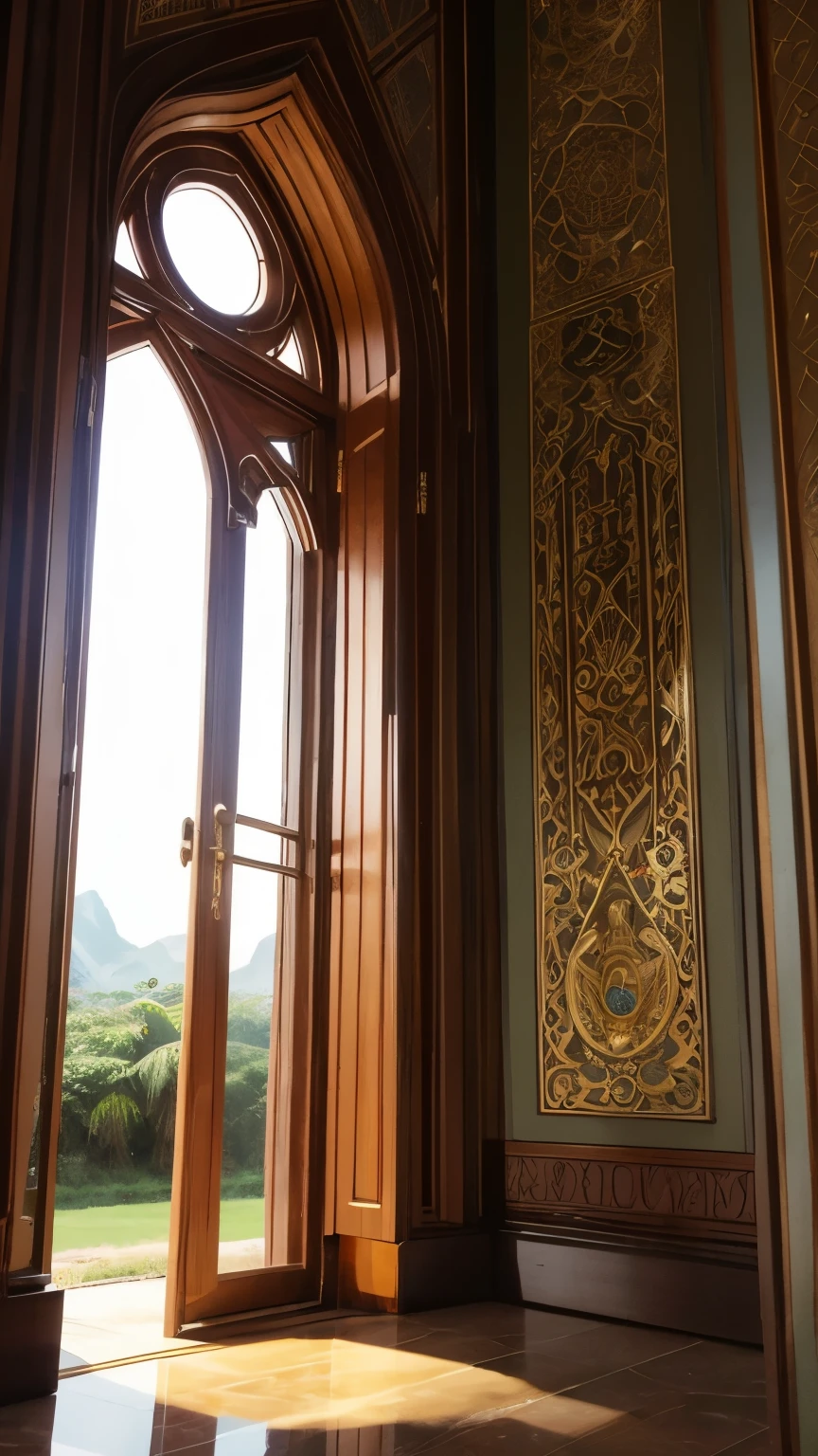 Praise be to God, Lord of the worlds., Al Fatihah (Opening) Ayat:2, ((best quality)), ((masterpiece)), (detailed), (Nature)