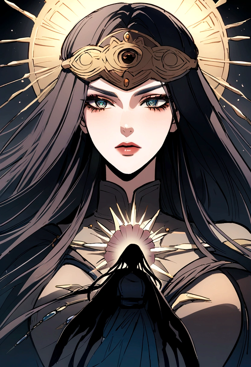 oc : Gojo Satoru and Sun Jin Woo with hija . Female gender. can : the six eyes and monarch of shadows