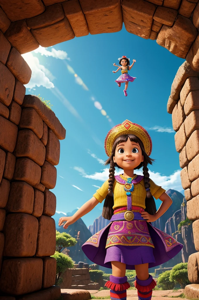 inca girl resnadole to heaven disney-pixar