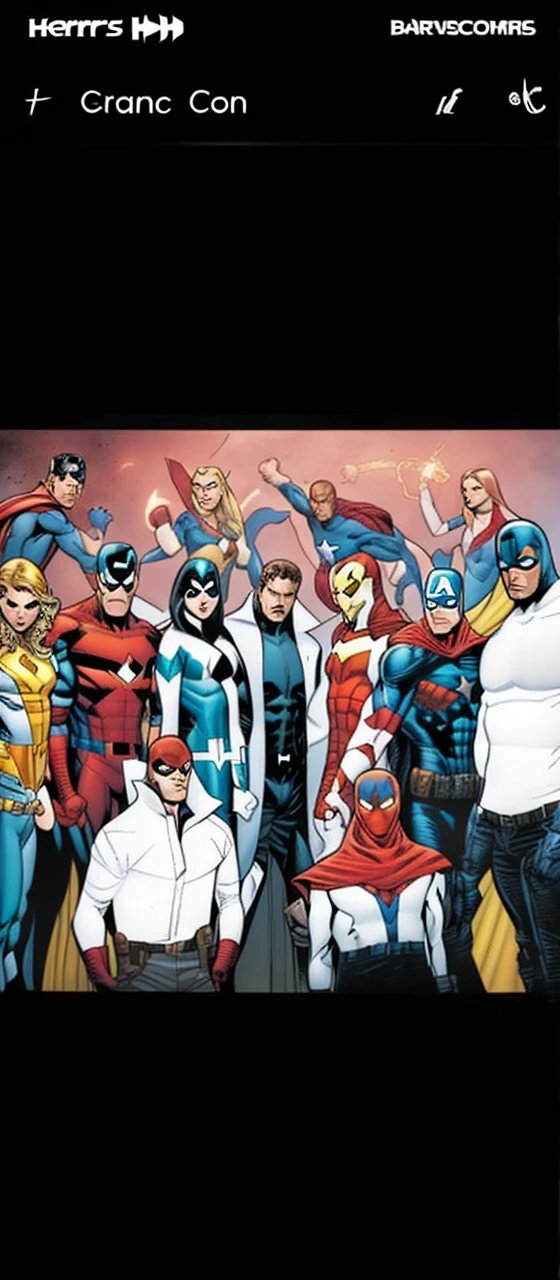 Marvel comics Heros