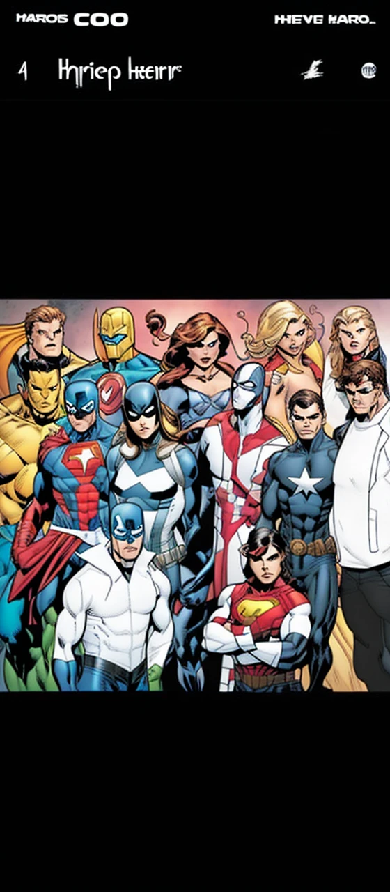 Marvel comics Heros