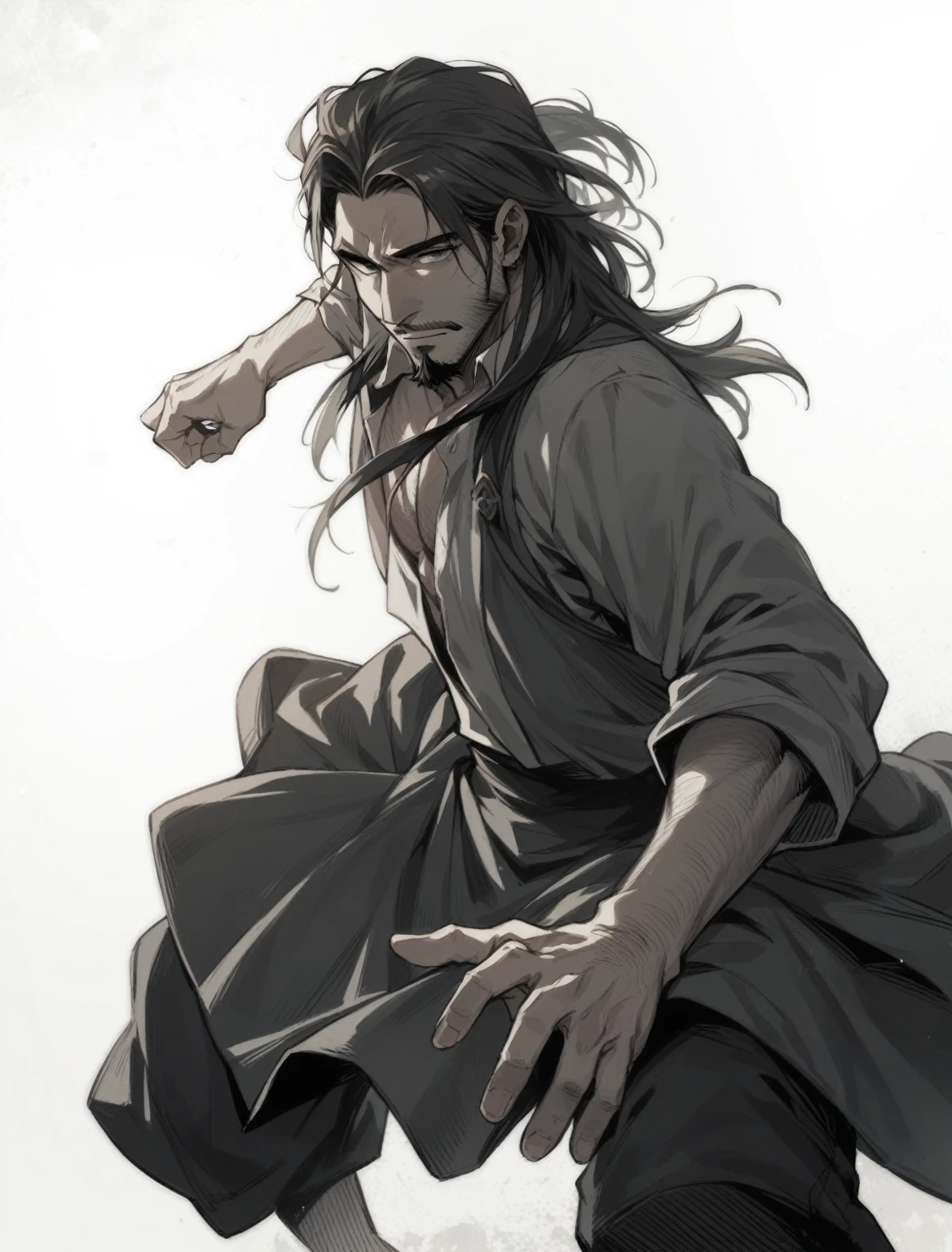 man with goatee