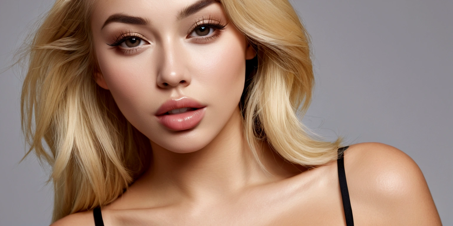 Blonde Sexy Drooling