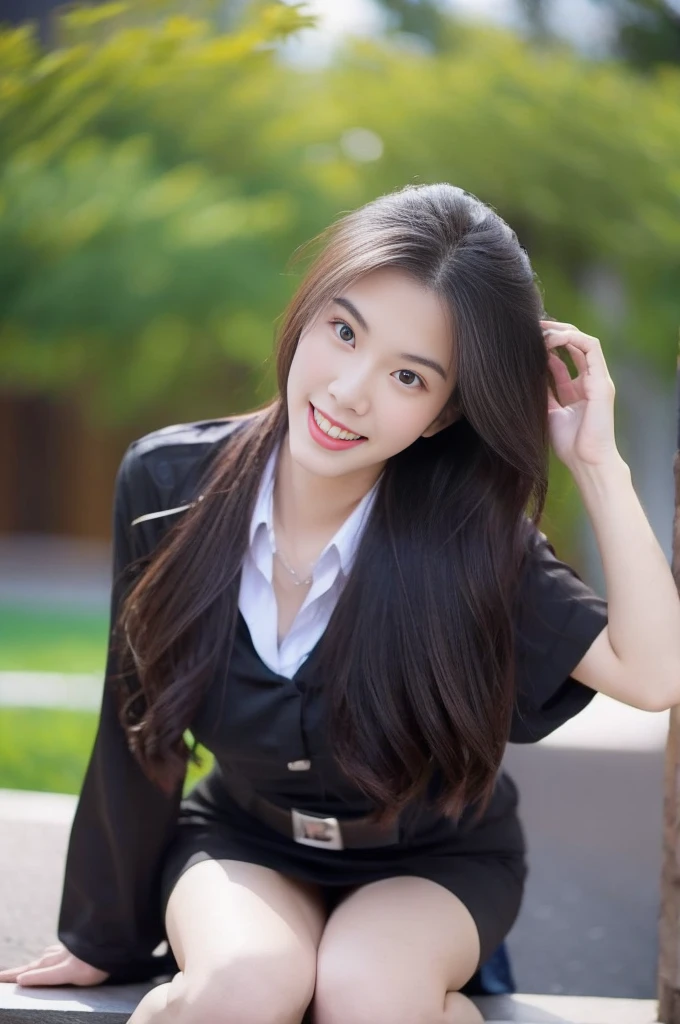 beautiful sexy female student,university,realistically,realistic