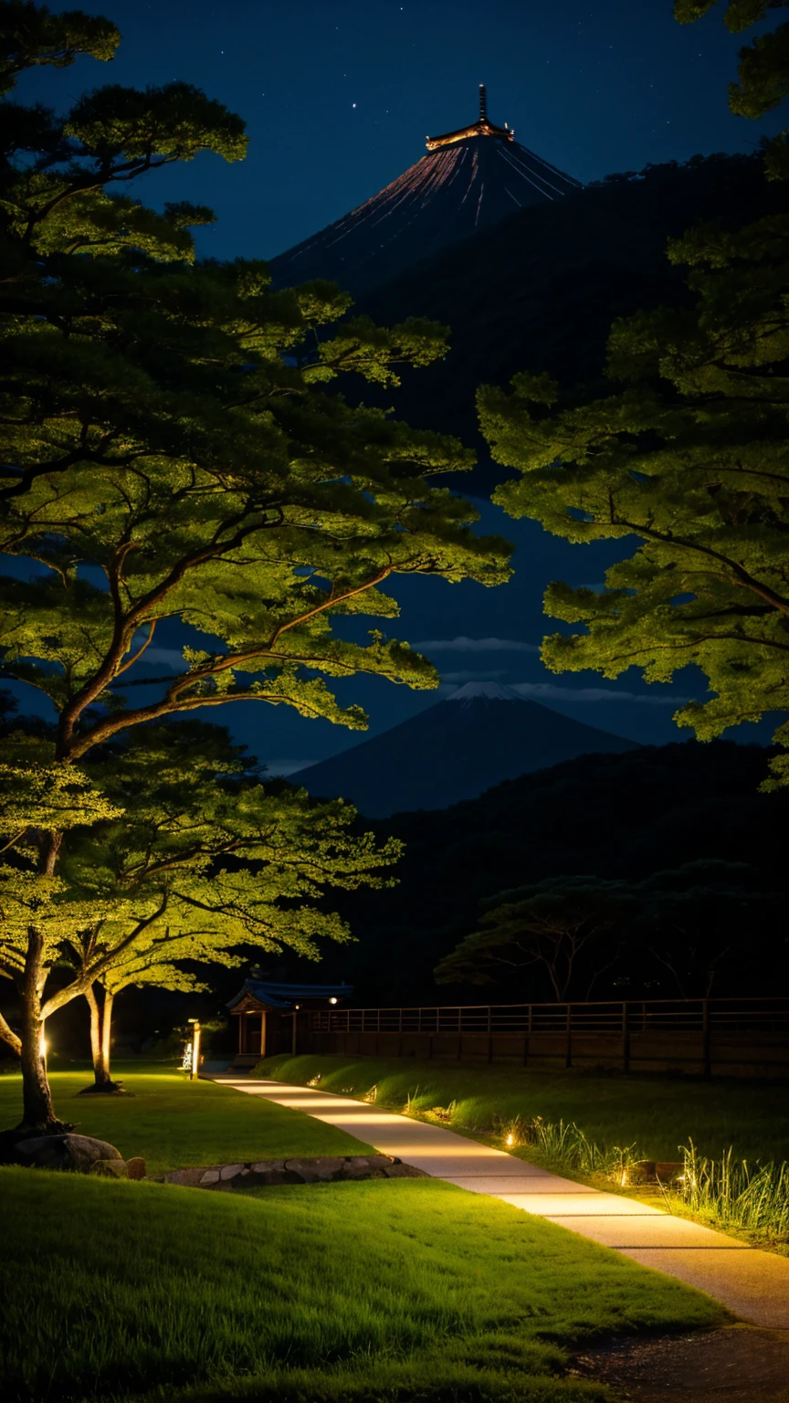 Japan、countryside、Rural Scenery、Style、night