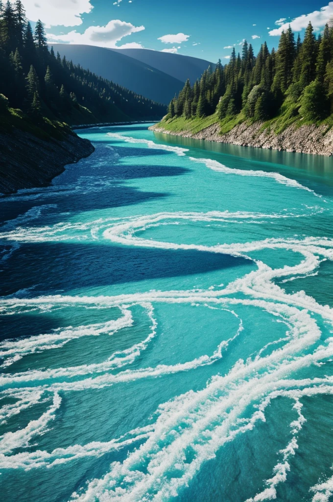 crystalline river animation