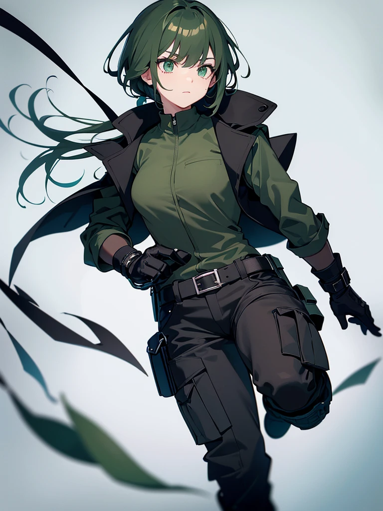 <lora:MetalslugSimon:0.8>, metalslugSimon, 1girl, green jacket, green scarf, rifle, masterpiece, best quality,