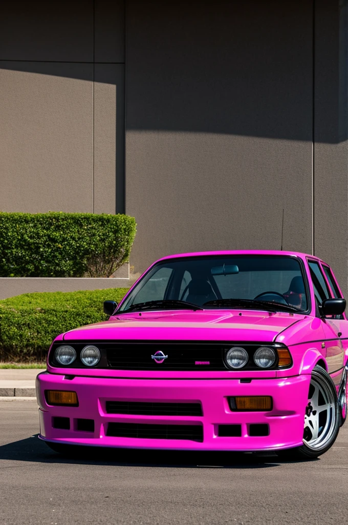 Tuned fuchsia nissan b13