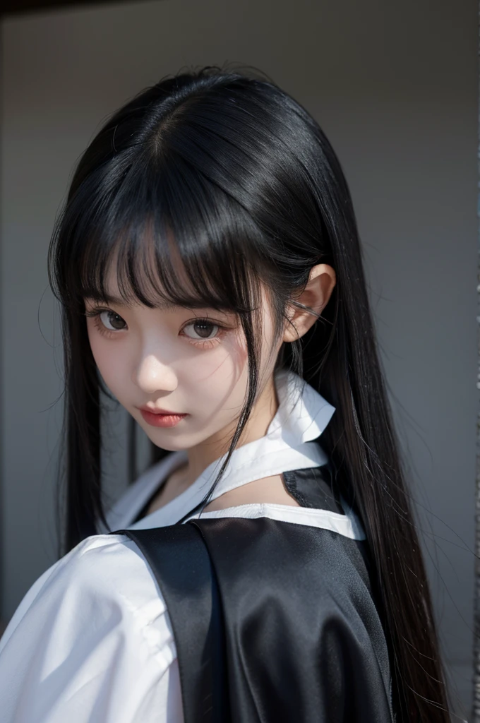 Black silk girl，Loli，cute，good skin，detail