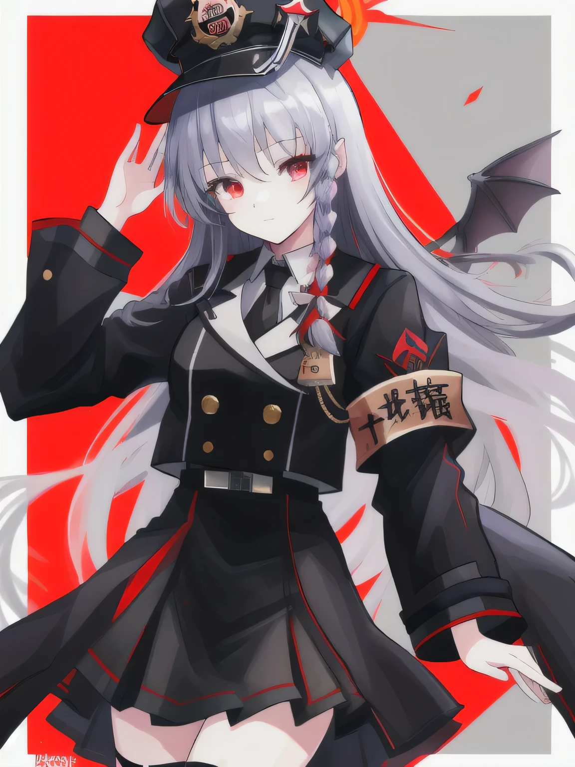 超HD, Retina, masterpiece, precise, Anatomically correct, Super Detail, High Detail, high quality, Award-winning, best quality, high resolution, Good anatomy, 1080P, HD, 4K, 8K, 16K，The only person，Azure Archives Aura，haredef，harukadef,  yoshimidef ，harunadef，wakamodef，yuukadef，haredef