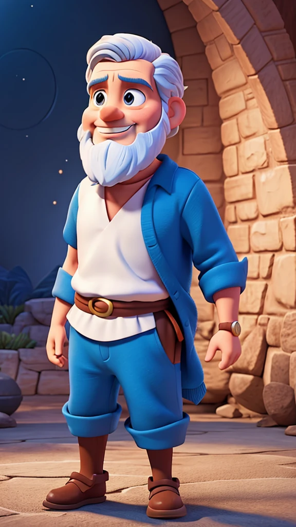 Generate an illustration of Plato in Disney format