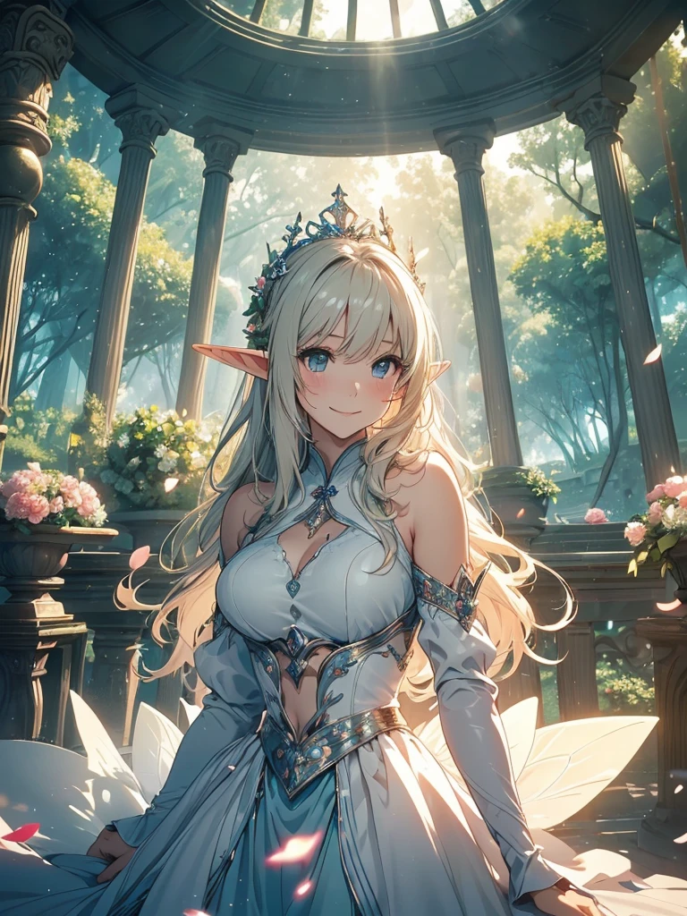 最high quality、1woman elf 、Beautiful foam、、CourtyardShining fairy wings、E.G: Worst quality ,Flower fractal art 、see-throughbodystocking,Beautiful side shot, radiance,High-definition depiction, Realistic, 8K, Unity, beautiful Shot, light smile, Beautifully and vividly drawn, , Beautiful, beautiful, clear skin、sexly,beautiful dress,Countless rays of light pouring down, Swirling Light, big background, Raise one arm above your head, Intense light is emitted from the magic circle in front of the girl. forest、Lots of leaves、Green leaves、flower、Particles of light、Bedroom at night、Magic Palace、Fairy tale、
Romanticism,Cowboy Shot: The most beautiful form of chaos, Mr..々Farbe, Intertwined flowers, Particle,magical gentle light,smile,sexly,image quality、masterpiece、Beautiful Face、Super beautiful elf woman((Big breasted 22 year old office lady、Bust 100,Beautiful long ironed hair 、bionde hair,height: 165cm。、sexly、Esbian、、high quality、、Visual art、Written boundary depth、、Elf Ears、、universe、Happy smile、Gentle light、Elf forest、elegant、ticker beautiful decorative、、magic、forest、beautiful tiara、Beautiful bed、Beautiful Landscape、A kind smile、wonderful、Fluttering petals、Dance happily、、Cultivate fantasy、、Mystery light Lots of flowers、、art、forest, palace, art,mystery,Ultra-high resolution,atmosphere