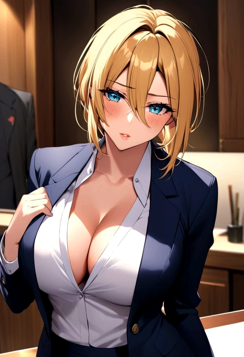 high quality Saber big breasts business suit Scars