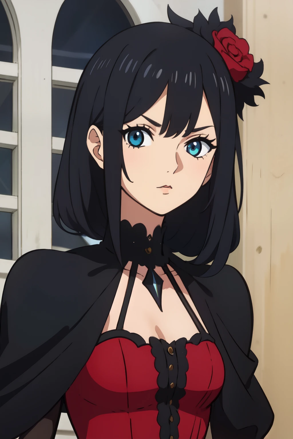 Girl character design dark gothic 