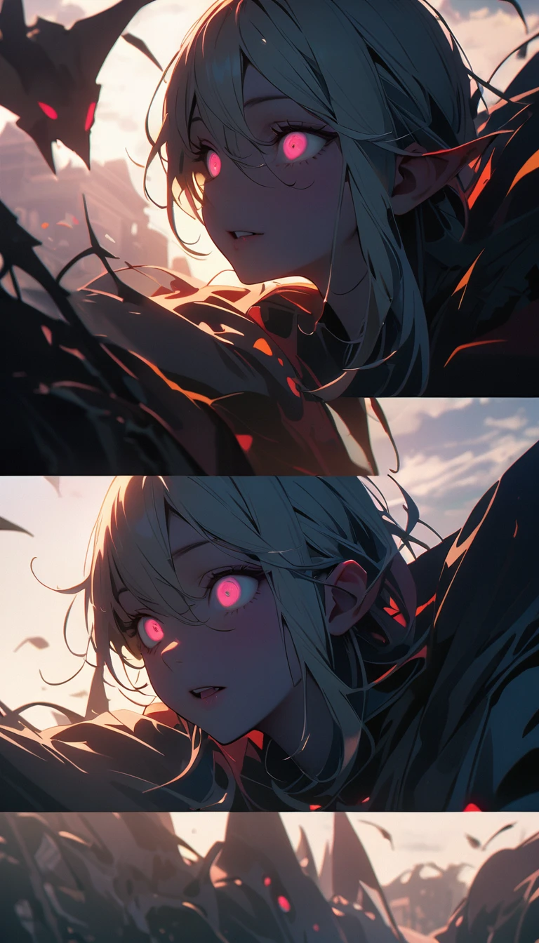 (8K, RAW photos, best quality, masterpiece: 1.4), (((Goblins))),Ultra-high resolution, Extremely detailed, light, Upper body close-up, 阴森的Goblins, White eyes, (Eyes of fear, Eyes are bright:1.2), horrifying,dark, High-quality shadows, Natural Lighting, (White highlights:1.2), night, cloudy day, (at home:1.2), (Floating:1.2)