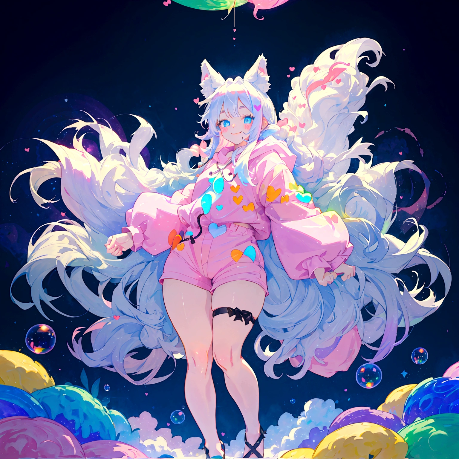 (Highres), ((masterpiece)) (((((Solo)))) (Hot Pink Slime girl), ((((very long blue hair)))), (beautiful gold eyes), ((character is covered in pink liquid)), ((full of hot pink liquid)), Anime style 4K, Anime Wallpaper, (chubby), curvy hips, (detailed eyes), very long hair, house porch, beach view, (wide hips), sexually suggestive, naked, (in a backyard), (slime horns), (C cups), character is covered in slime, various poses, smiling, (cat ears), (cat tail), (core), blushing, (transparent), (horizon:1.4), (various poses), (beautiful sky), (beautiful eyes), (((sunny day))), (beautiful clouds), (on back), (wallpaper), (mature face), (on hands and knees), (sakura trees), (pink body), ((blue hair)), multicolored slime girl