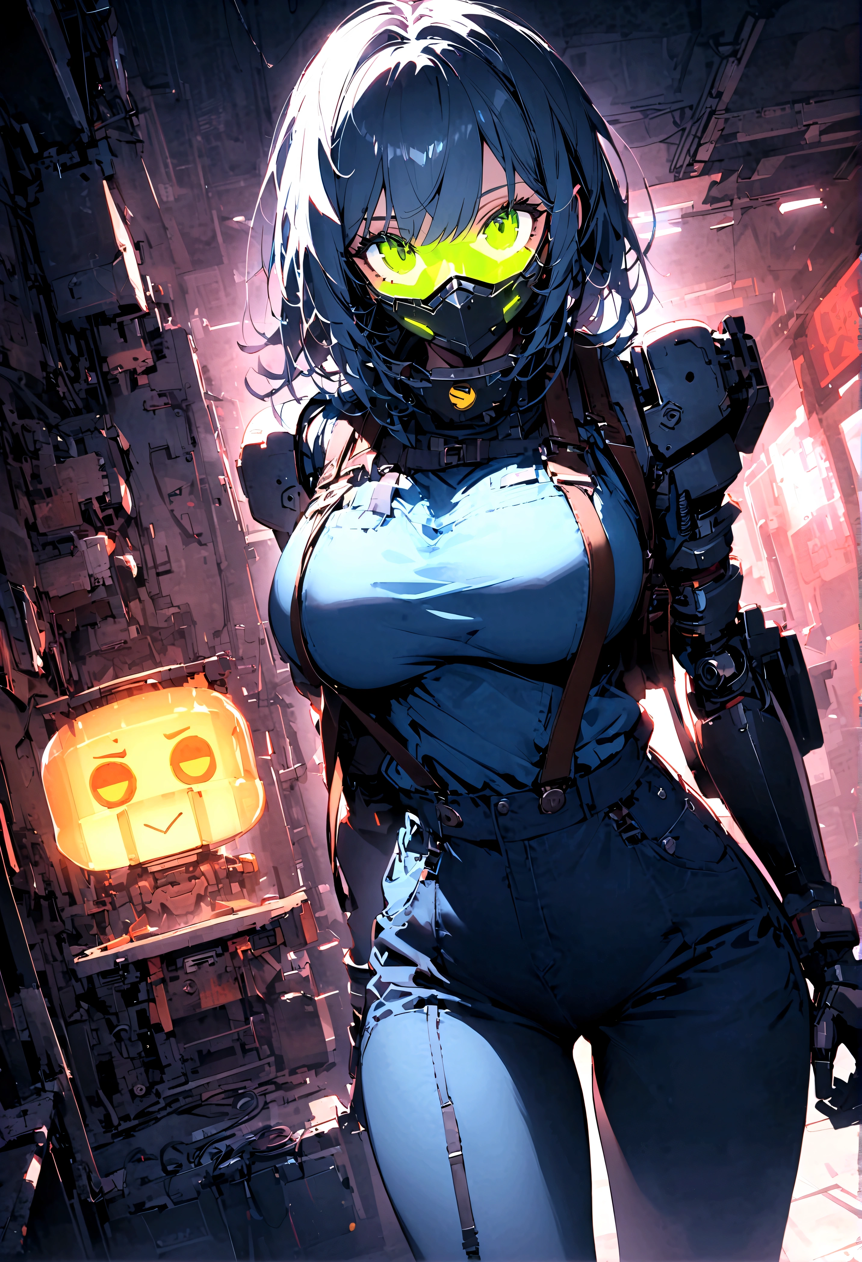 score_8_up、score_7_up、score_6_up、score_5_up、score_4_up、Digital SLR、high quality、Professional photography、No correction、Overall details、masterpiece、最high quality、Super detailed、Detailed Machinery、Beauty and aesthetics、(angle、Tilt View)、ral-elctryzt、Sharp focus、ward、Cowboy Shots、Medium Shot、(((((Patient's subjective perspective、Beautiful hospital background、White nurse robot girl with metal body in neon light、Standing next to the patient's bed、Leaning forward towards the viewer and the bed)))))、(Fully robotic white machine body、White medical robot、Robot head、Cable Link、Numerous fibers inserted into the body、Glass mask with a neon smiling face、Neon smiley face mask)、Cyber Body、Neon Body、Light Streak、Holo Drift、Mecha Head、Metal chest、Huge breasts、Mechanical chest、tall、Long legs、Wide hips、Robot Joints、Mecha Plate Hair、(Cinematicライト、Cinematic、dramaticライト、dramatic、Neon Wall)、