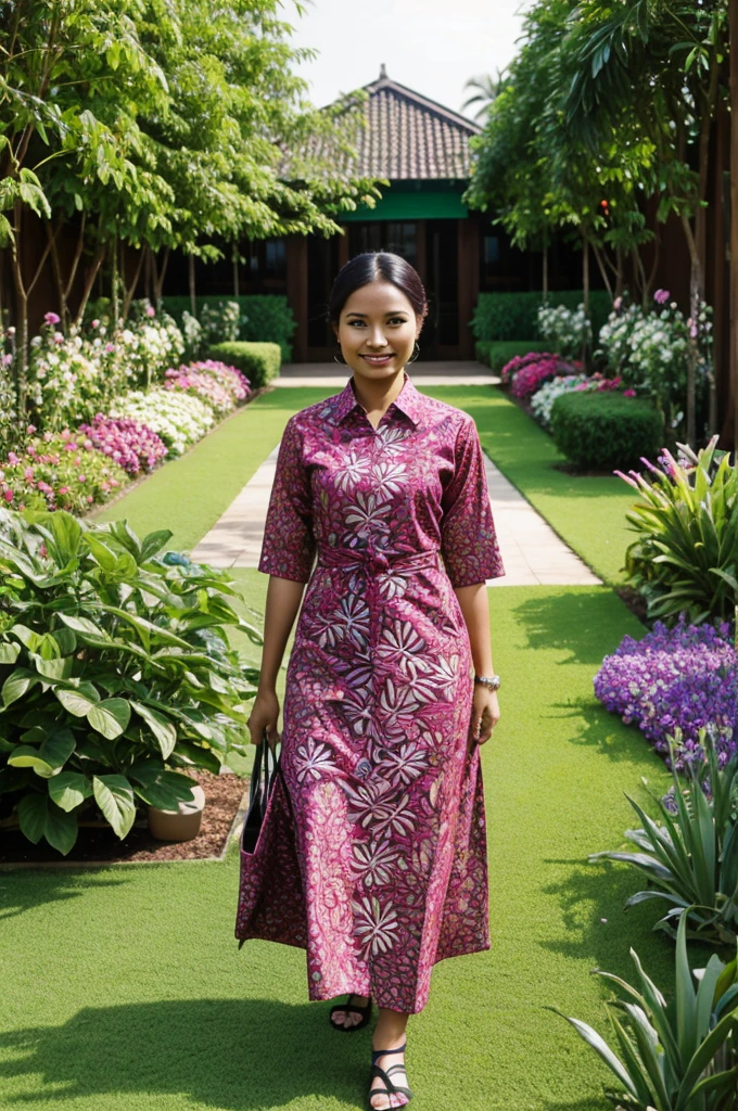 Batik, garden, flower, corporate