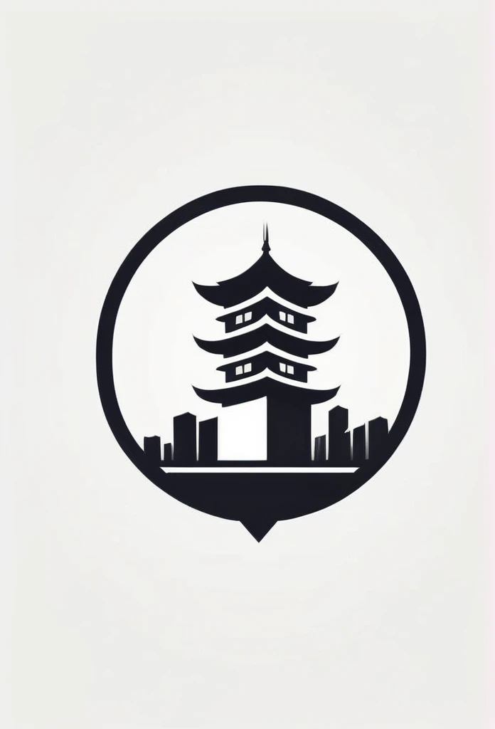 Logo of a stylish building construction company in Japan
Pretty cool
chic and modern design
monotone

The background is white