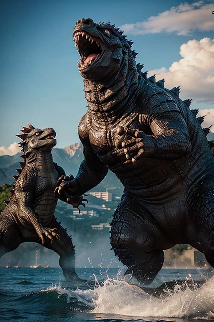 3d Naruto vs Godzilla