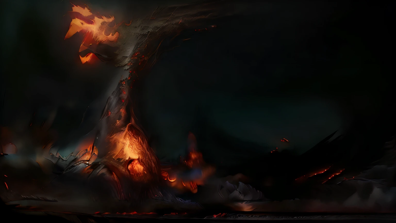 rpg city, landscape, street pov, empty streets, winding path, village on fire, trees set on fire, houses on fire, medieval village, wallpaper, 4 k manga wallpaper, 4k animado wallpaper, animated epic artwork, hd anime wallaper, anime wallaper, animated style 4k, ultra hd animado wallpaper, animado wallpaper 4k, animado wallpaper 4 k, epic animated style, mitz vah art style, detailed animated art