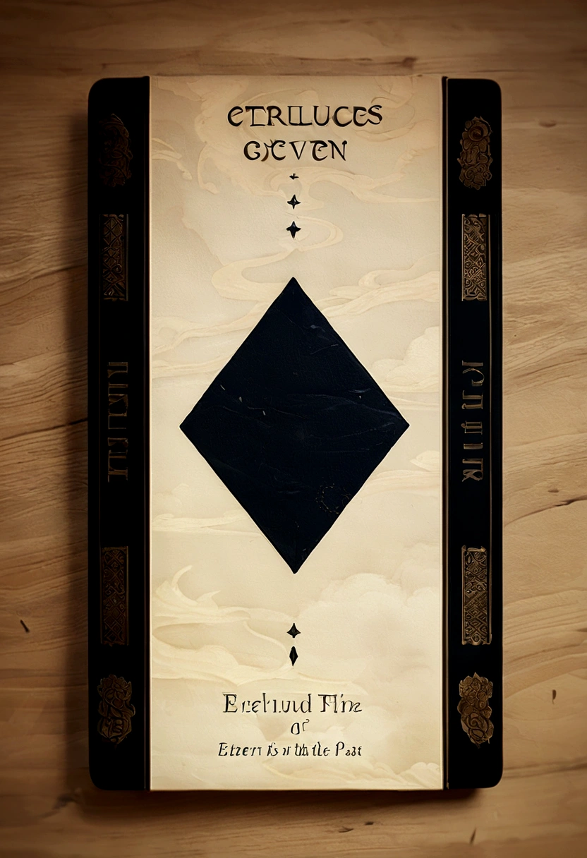 Modify this cover so that its name says "ETERLUCES" and at the bottom say "Scars of the past"