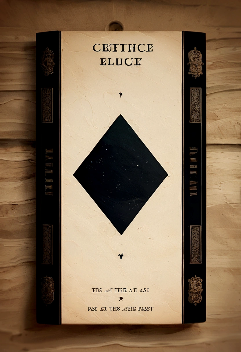 Modify this cover so that its name says "ETERLUCES" and at the bottom say "Scars of the past" 