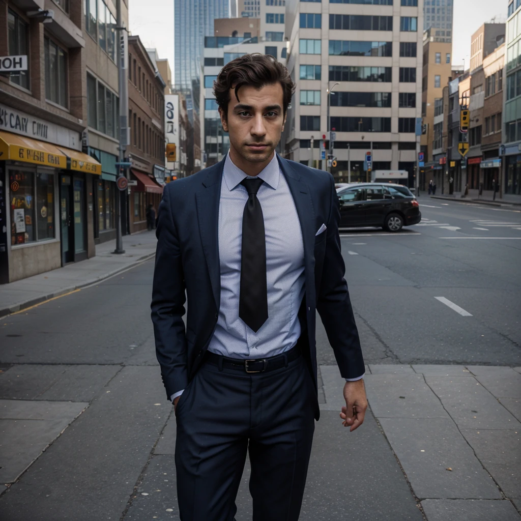 arafed man in a It lasts and tie standing in a city street, It lasts , Perfect face, It lasts and tie, dressed in a It lasts, wearing a It lasts and tie, wearing It lasts and tie, well dressed, wearing a It lasts and a tie, raphael personnaz, he is wearing a It lasts, profile headshot, wearing a business It lasts, wearing business It lasts
