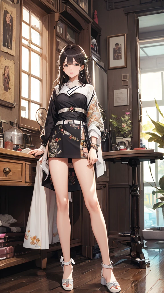 、((((SFW:1.8))))、Stand and spread your legs、 pretty girl, Highest quality、超High resolution、High resolution、Highly detailed CG、8k unit wallpaper、17 years old、Beautiful attention to detail、(((Boyfriend's room、school uniform)))、(((Ultra shiny latex panties)))、((( Dark Skin ,Pleated skirt , Cleavage ,)))、(Shiny body,:1.5)、 Embarrassing、(Ahegao)、(steam,sweat)、shy、