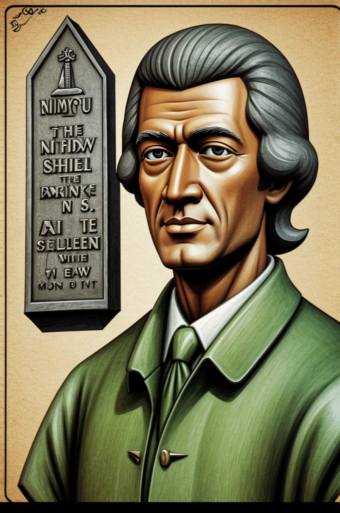 Draw Jimmy Newton from the cartoon Jimmy Newton, as if he were a deity, that has an exam sheet with a grade 31.25., 3d cartoon style