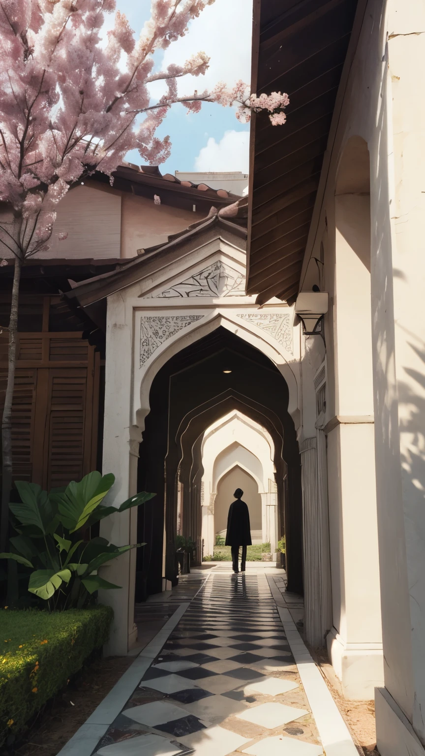 Guide us to the straight path, Al Fatihah (Opening) Ayat:6, ((best quality)), ((masterpiece)), (detailed), (Nature), (Islam)
