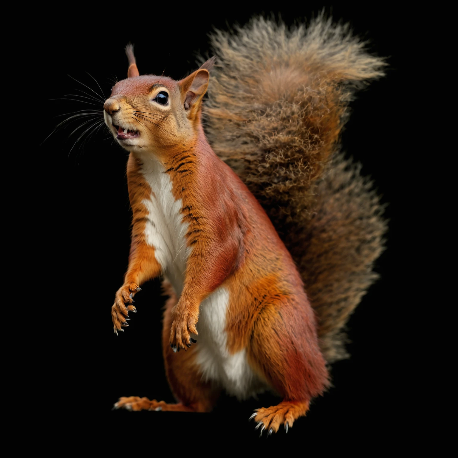 (8K, 16K, Awards, Highest quality, High resolution, Very detailed,Anatomically correct, Realistic, RAW Photos, Tabletop: 1.1),
(squirrel: 1.5),