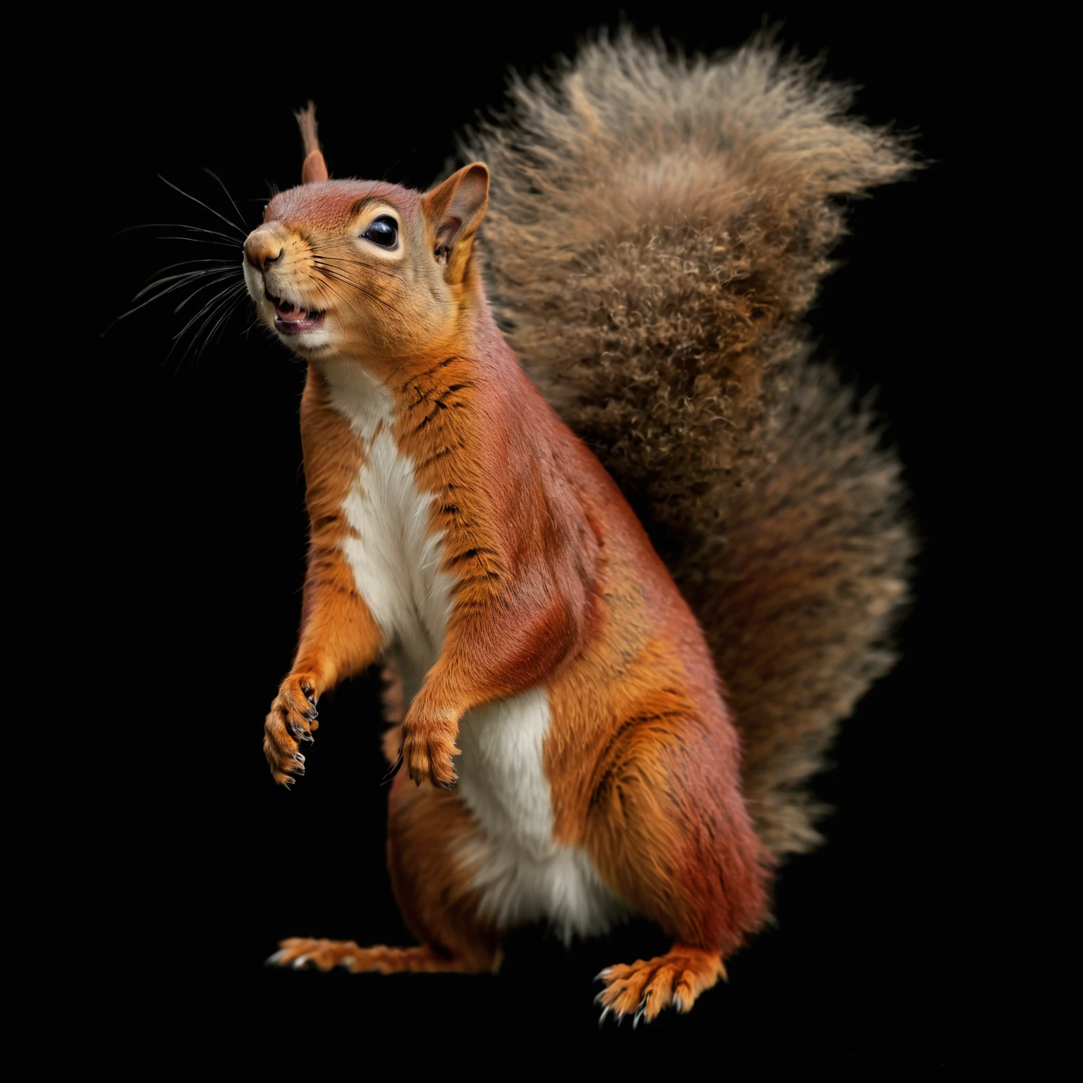 (8K, 16K, Awards, Highest quality, High resolution, Very detailed,Anatomically correct, Realistic, RAW Photos, Tabletop: 1.1),
(squirrel: 1.5),