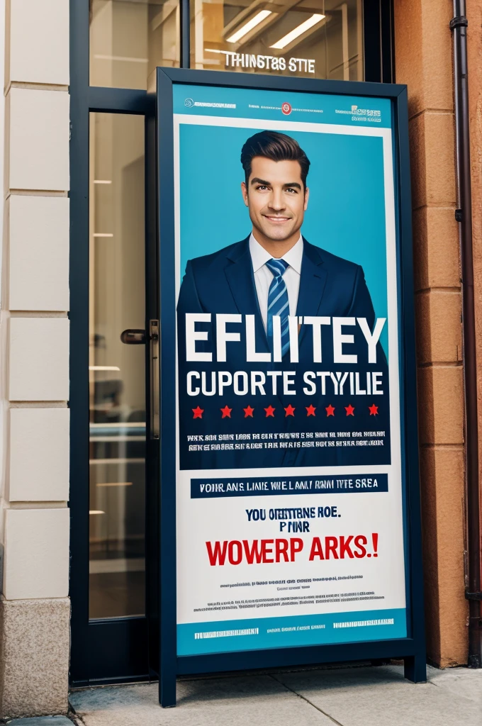 Advertising for the company Elite style