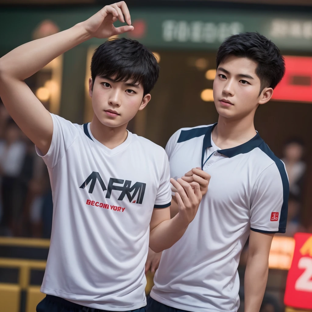 Medium-sized display, Medium shot, Written border depth, Upper Body, angle, masterpiece, angle, (RAW photos, best quality), best quality, Very detailed, CG, 8k wallpaper, Young male protagonist，Chinese youth，30 years old，male，Moderate obesity, Solitary, Look directly at the audience, front