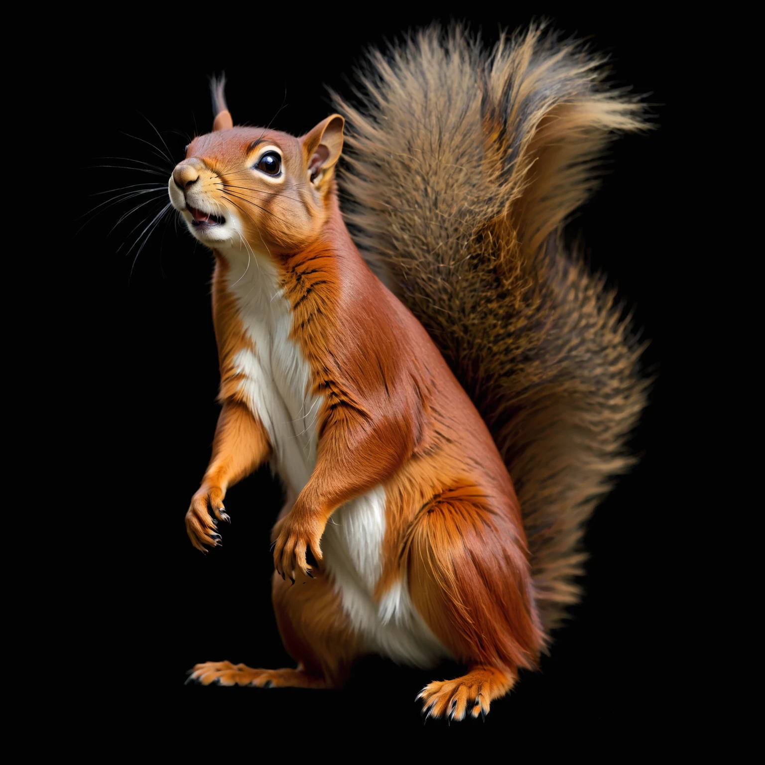 (8K, 16K, Awards, Highest quality, High resolution, Very detailed,Anatomically correct, Realistic, RAW Photos, Tabletop: 1.1),
(squirrel: 1.5),