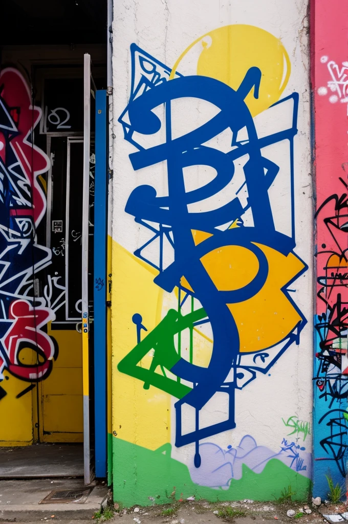 Graffiti with text: didi's