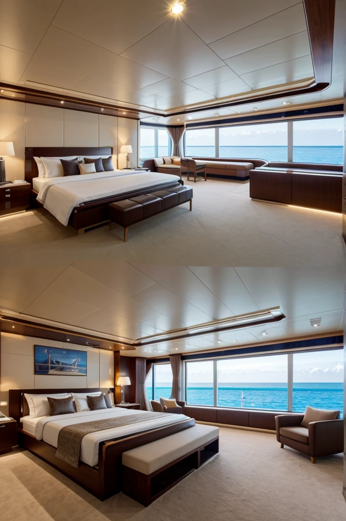 Design a super yacht of 12 floor like somnio bs some difference