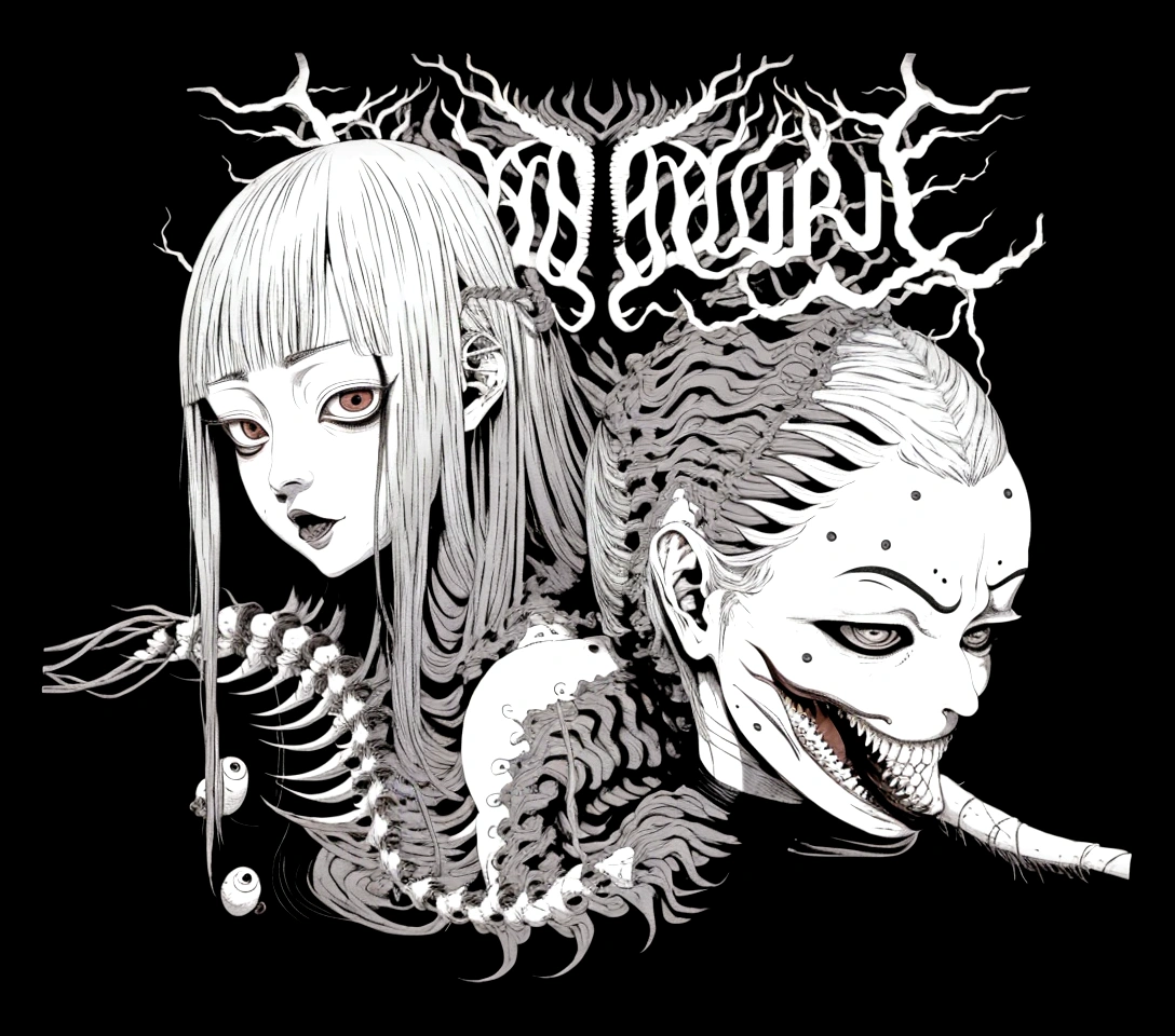 anime, horror, junji ito, hd, line, beauty,