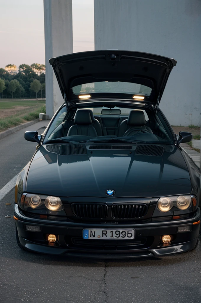 1997 convertible bmw e36 with futuristic features