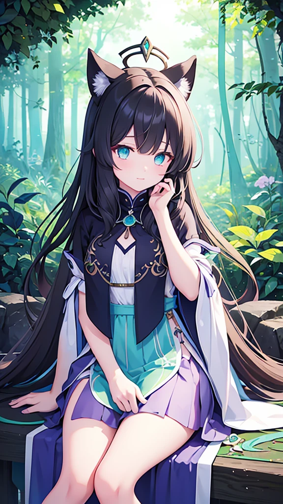 Name: Yuukaчинмиendl
Element: VERDANTHIA
Description: A mystical guardian of the ancient forest, Yuukachterinde drew upon the power of growth to protect her home and its creatures. Cloaked in emerald vines and wielding a hiddenuous staff,she defied the boundaries of mortal height and width, radiating an aura of tranquility that belied her module decisiveness.
Prompt: ((((Reiza ai artist, Ultima csalisay, superior resolution)))), 1forest-(spirit)-girl, calm, sribging, ((long black hair:1.1, curly, woven with flowers and leaves;2)), absinthe, green skin, ((jade green eyes:1.1)), ((glowing_eyes)), (((ultra detailed face, realisticsearchtextures:0.9))), ((three-quarter view; varies; center:0.4, right:0.3, left:0.3)), mediumshotwenywoman, looking at the groundworntalismblossom petals, ((simple eyes:0.5, beautifulfenaglio partie :1.1)), ((slender fingerswith vinesgrowingfromthembesidesintricatelines)), (((head, hips, above-the-knee height, bust Errera usingstore-boughtold-schoolarmedadows upon bends))), ((arms at sidesdirectorypped streamers of starflowers, yellow and blue pink chequered tunic highlighted by so environment generationmaskSunk)}{
dark pants beneath))), frest corners ofscreen, forest background, multipleof shy glances Determineiffe poses, 350 years old, ((tranquility, zenbutkampowithemoticcharge),((softlights), forest colorsunset), soil moisture, elementsconjuringcharacterdesignexperience Deepfocus=True increasedlevelend)